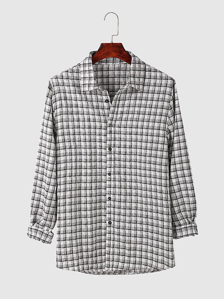 Plaid Cotton Shirt - Image 8