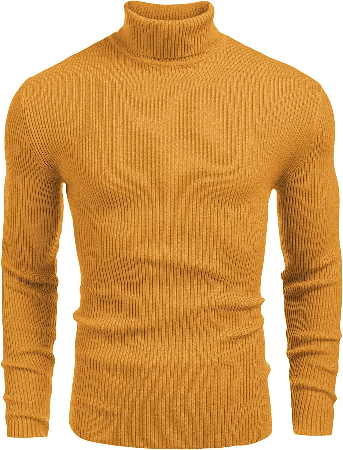 Ribbed Slim Fit Knitted Pullover Turtleneck Sweater (US Only) - Image 11