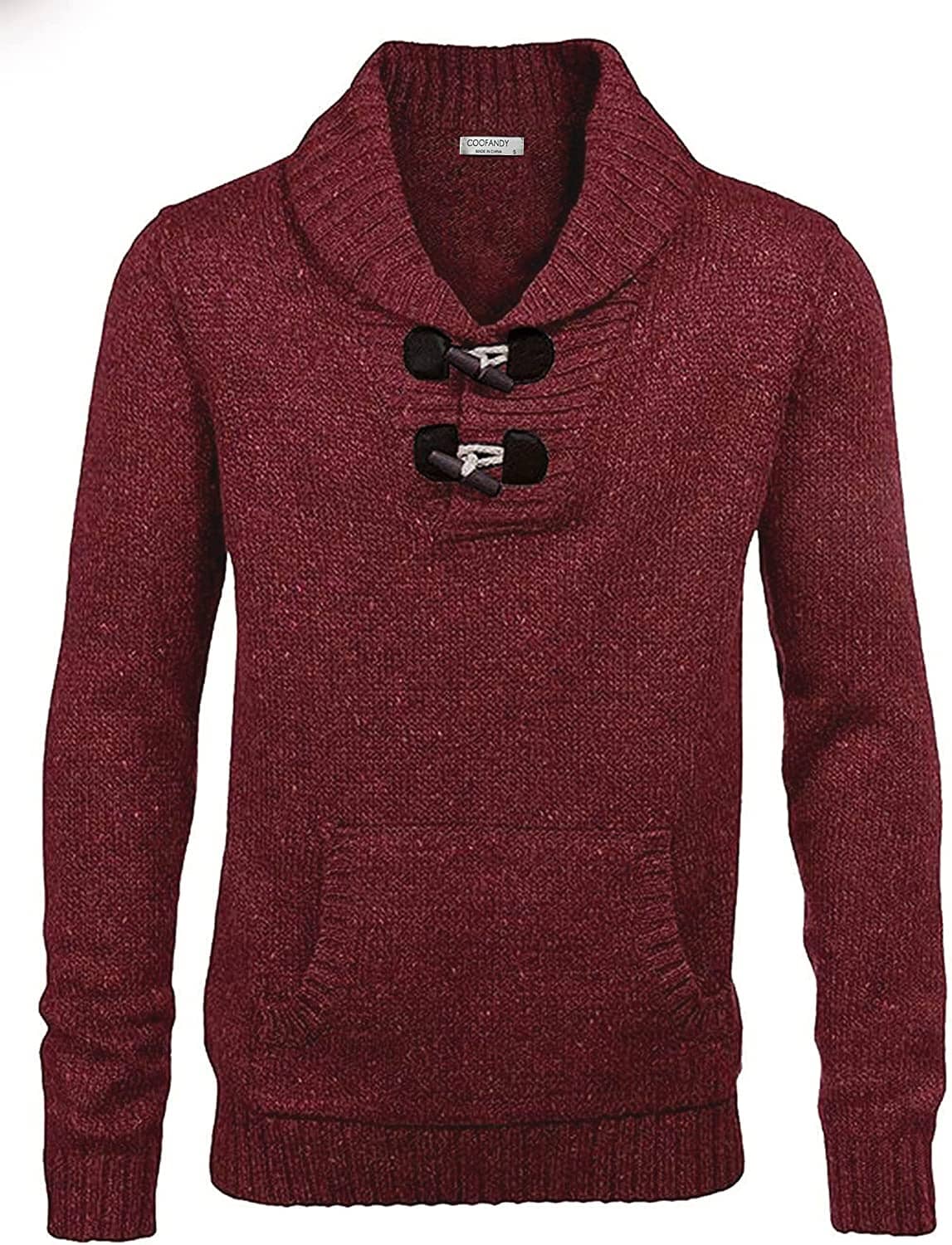 Shawl Collar Pullover Knit Sweaters with Pockets (US Only) - Image 11
