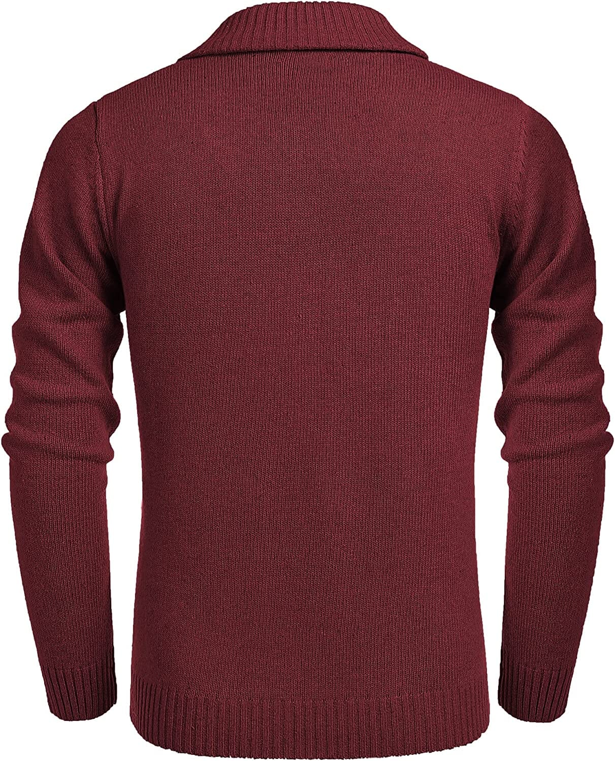 Shawl Collar Pullover Knit Sweaters with Pockets (US Only) - Image 12