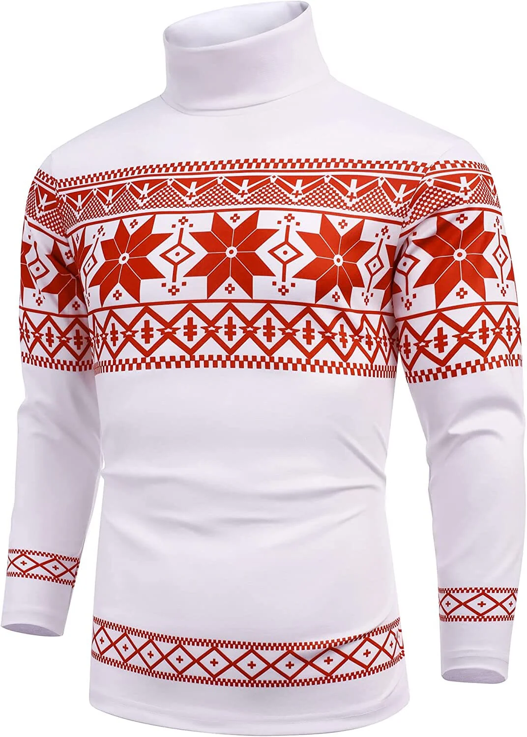Slim Fit Basic Turtleneck Knitted Pullover Sweaters (US Only) - Image 15