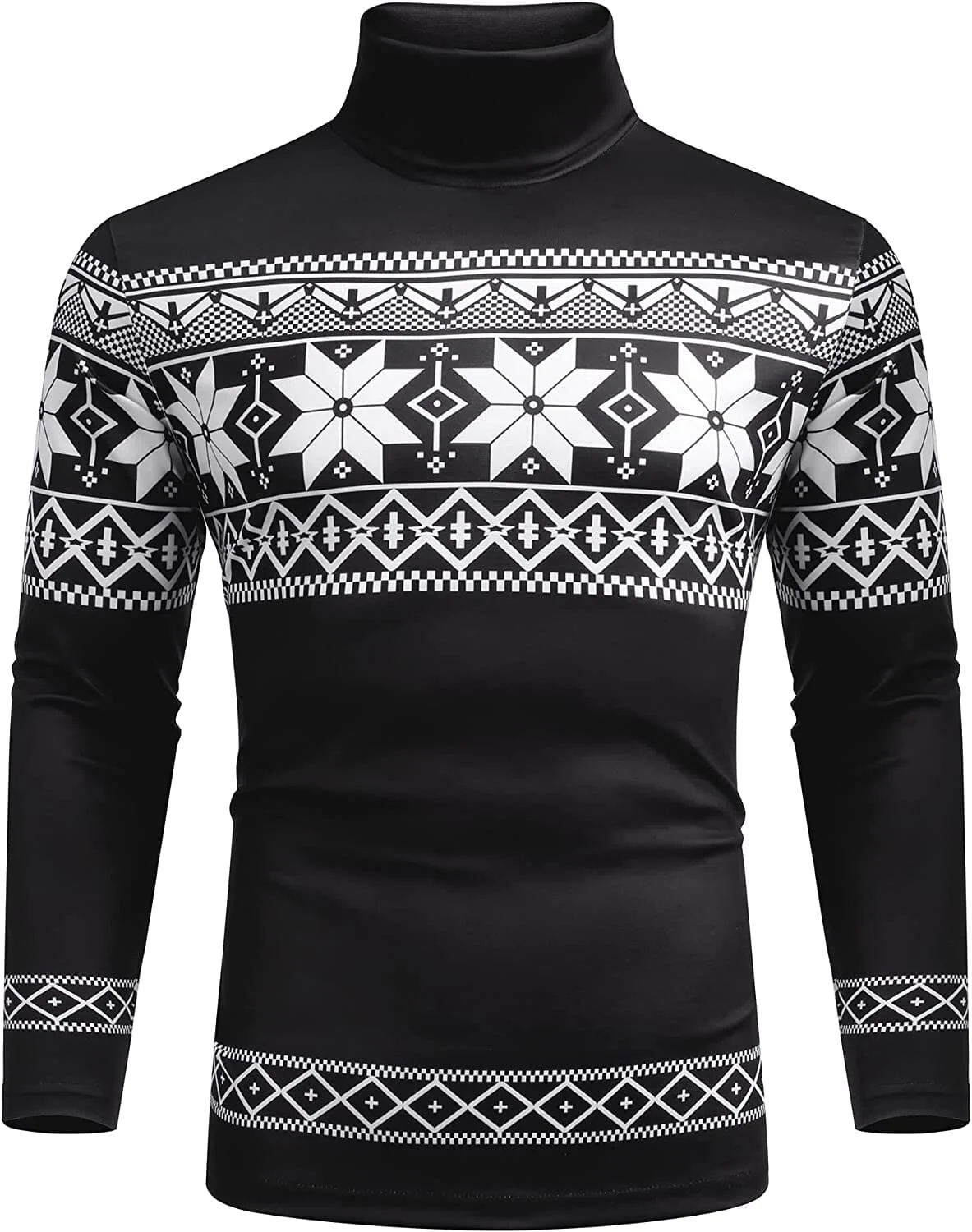 Slim Fit Basic Turtleneck Knitted Pullover Sweaters (US Only) - Image 18