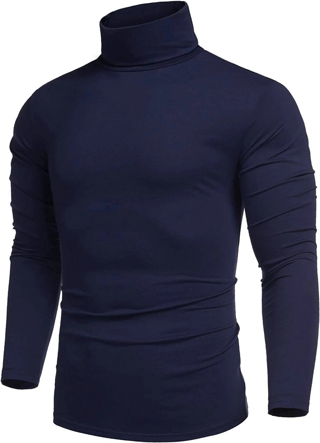 Slim Fit Turtleneck Basic Cotton Sweater (US Only) - Image 10