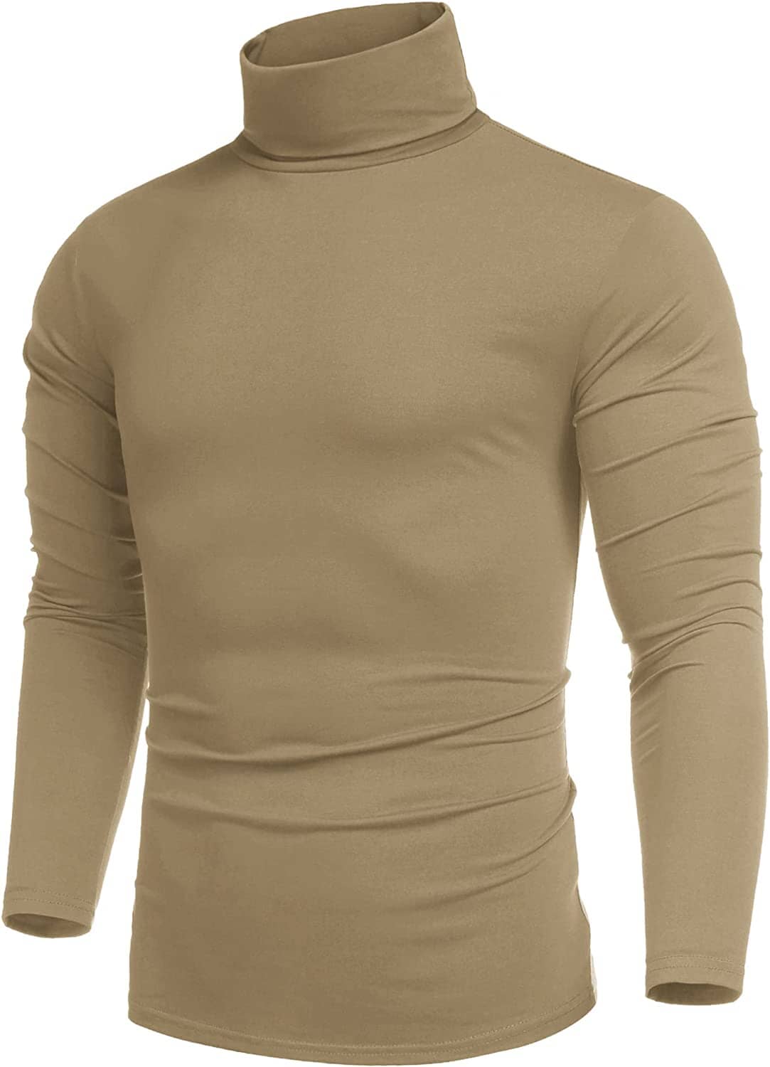 Slim Fit Turtleneck Basic Cotton Sweater (US Only) - Image 12