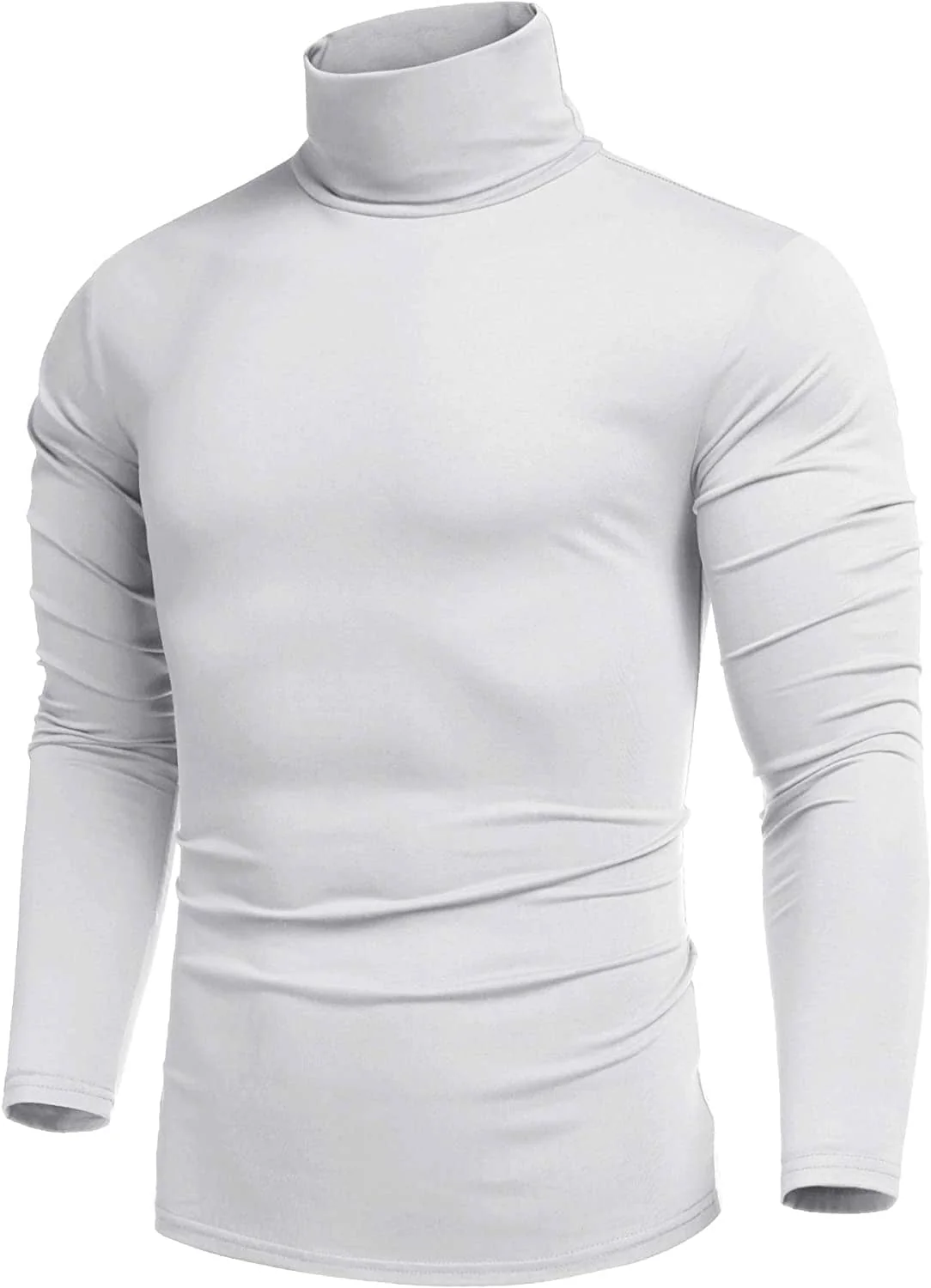 Slim Fit Turtleneck Basic Cotton Sweater (US Only) - Image 13