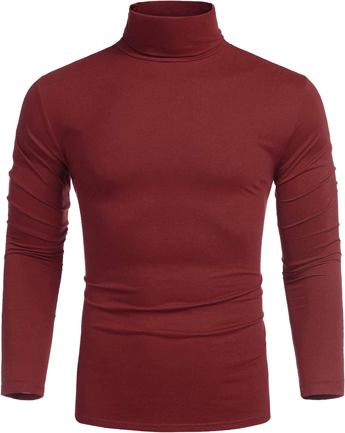 Slim Fit Turtleneck Basic Cotton Sweater (US Only) - Image 19