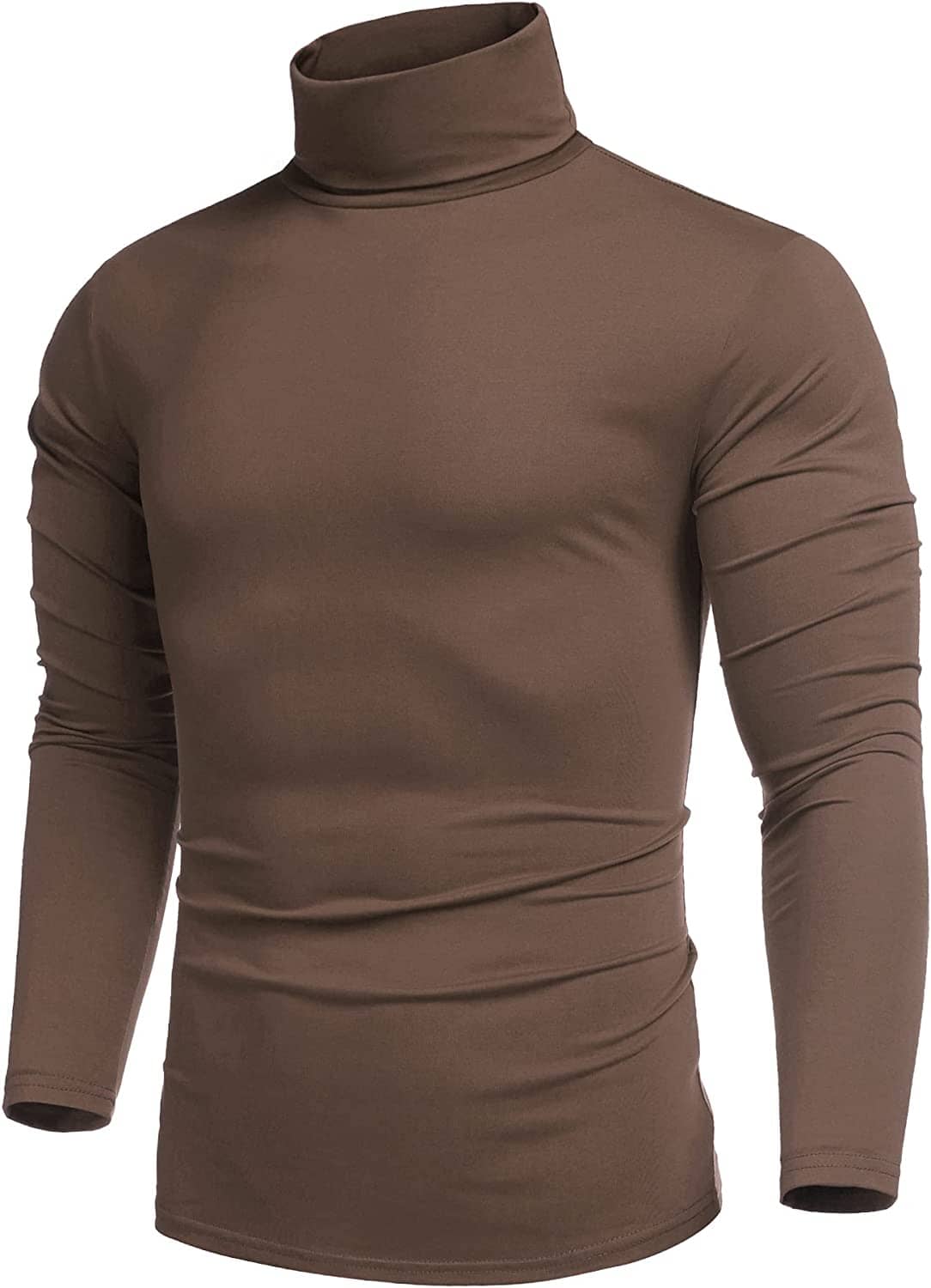 Slim Fit Turtleneck Basic Cotton Sweater (US Only) - Image 5