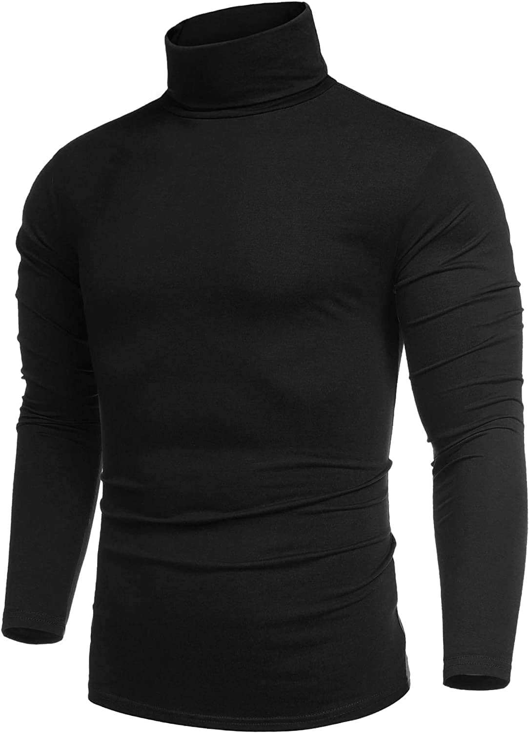 Slim Fit Turtleneck Basic Cotton Sweater (US Only) - Image 9