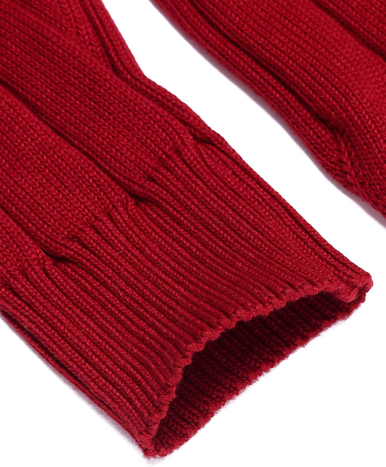 Slim Fit Turtleneck Knitted Pullover Sweaters (US Only) - Image 12