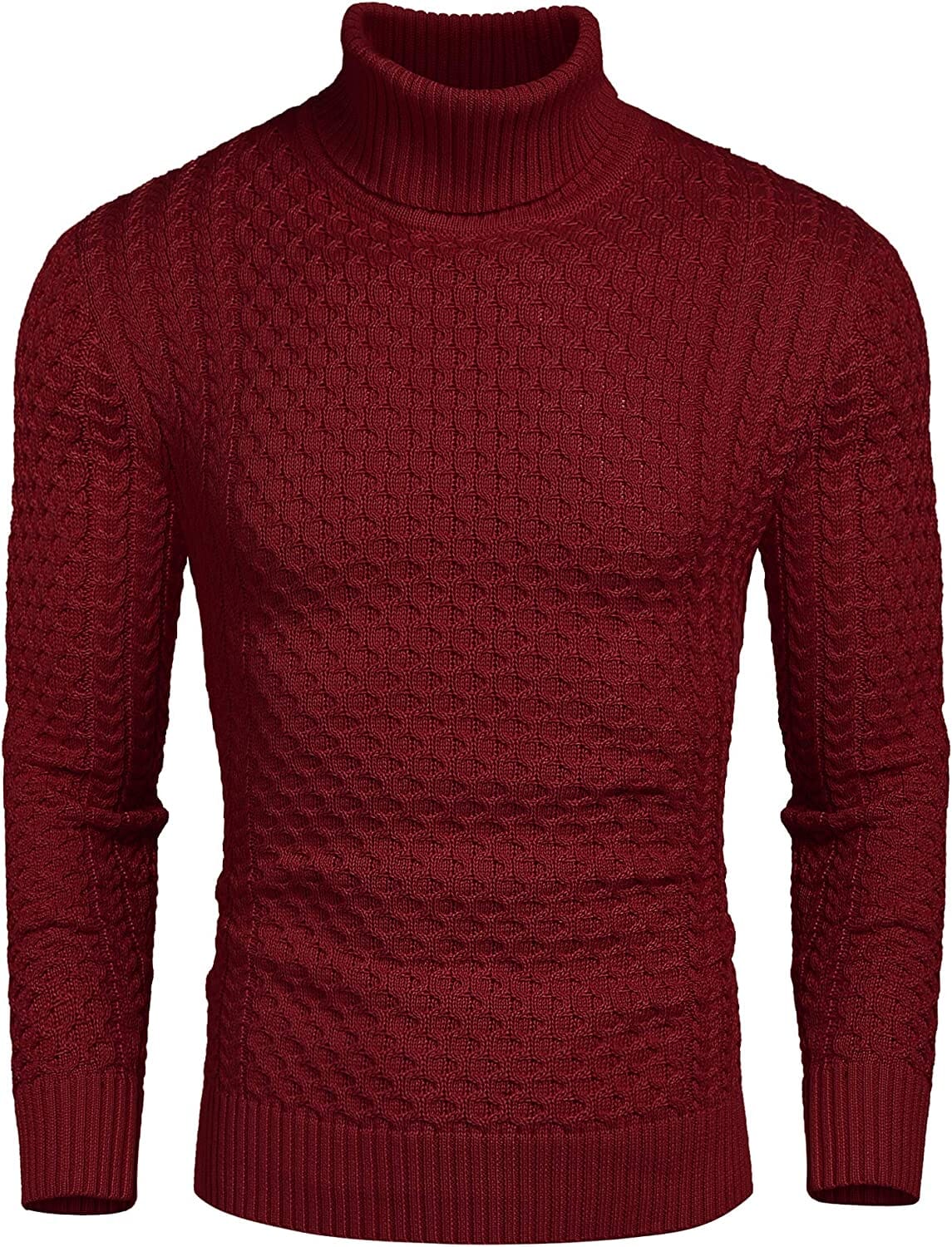 Slim Fit Turtleneck Twisted Sweater (US Only) - Image 11