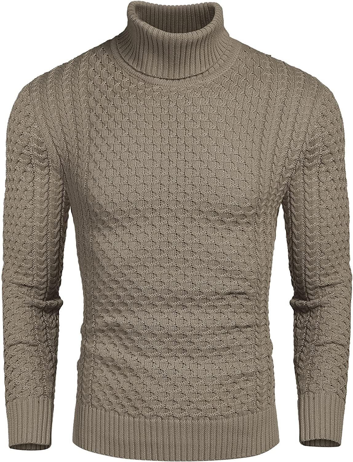 Slim Fit Turtleneck Twisted Sweater (US Only) - Image 14