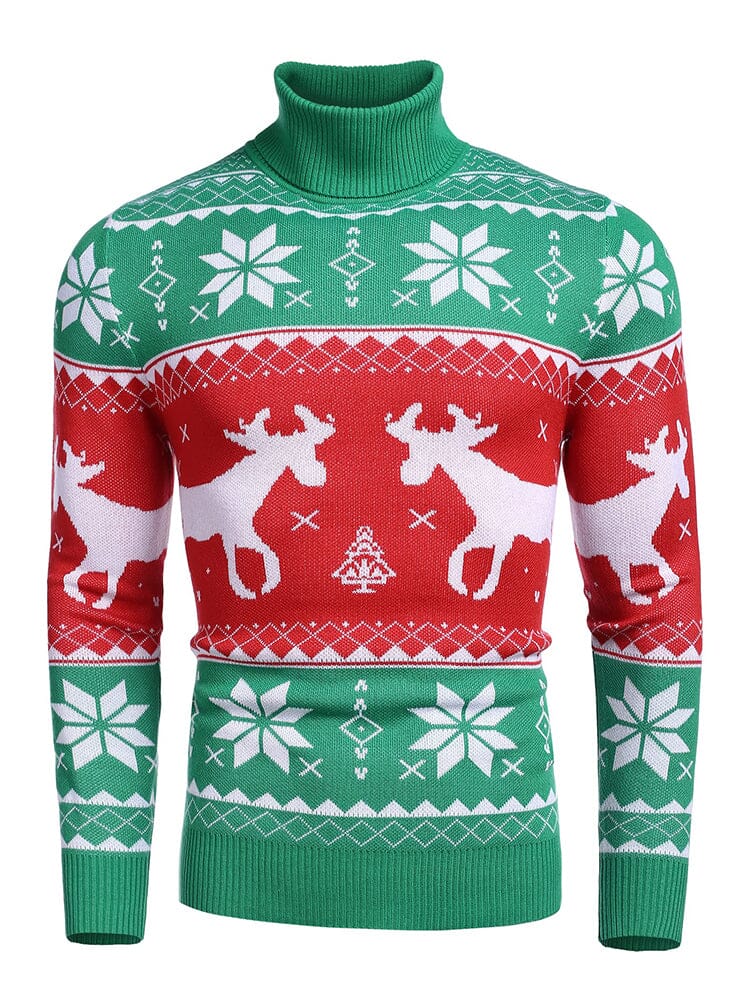 Slim Fit Turtleneck Twisted Sweater (US Only) - Image 15