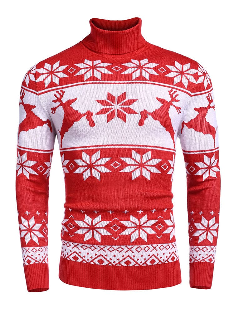 Slim Fit Turtleneck Twisted Sweater (US Only) - Image 16