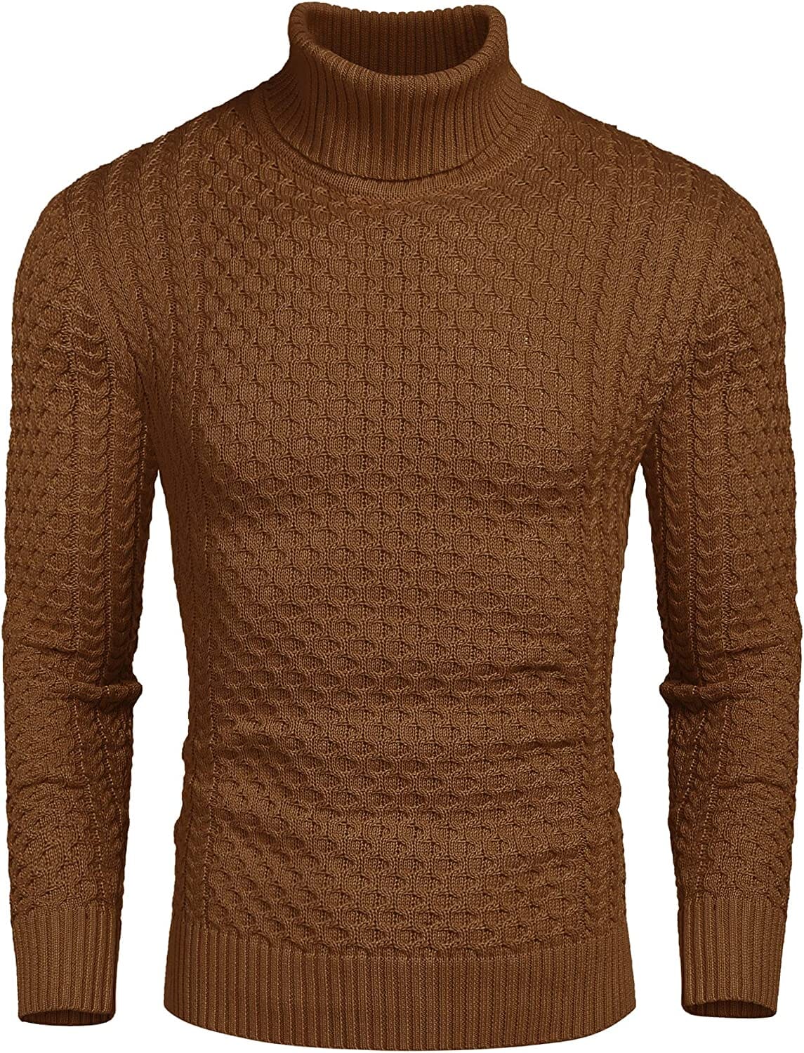 Slim Fit Turtleneck Twisted Sweater (US Only) - Image 5