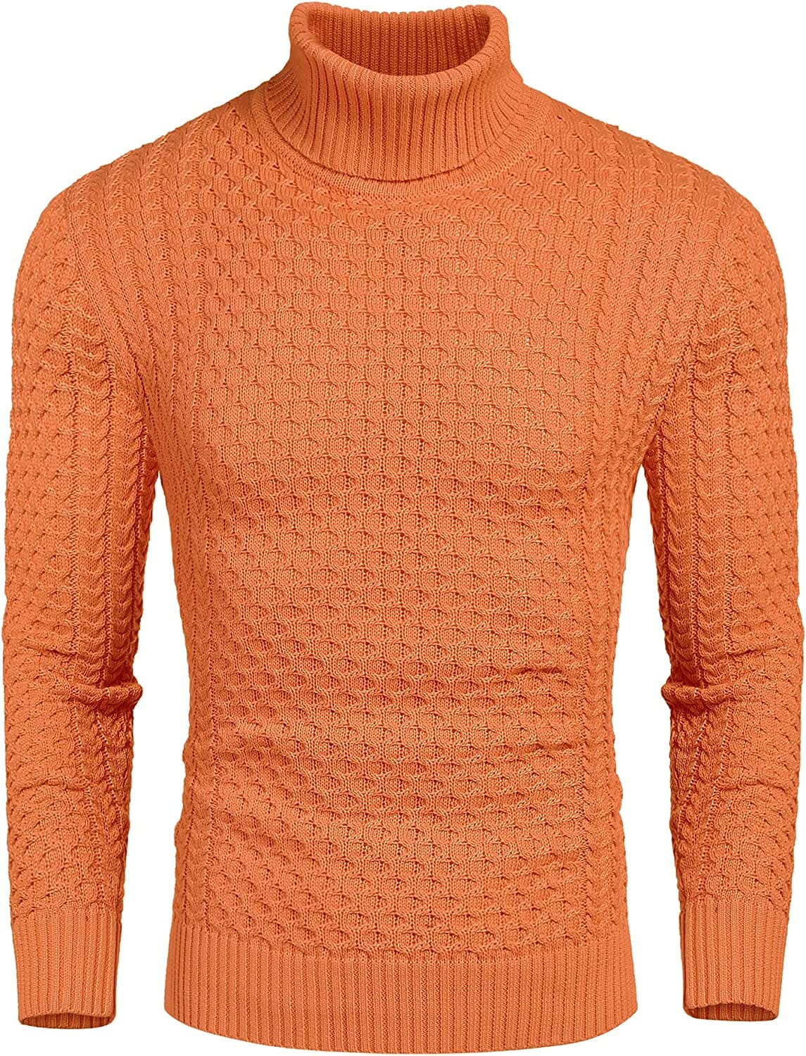 Slim Fit Turtleneck Twisted Sweater (US Only) - Image 9