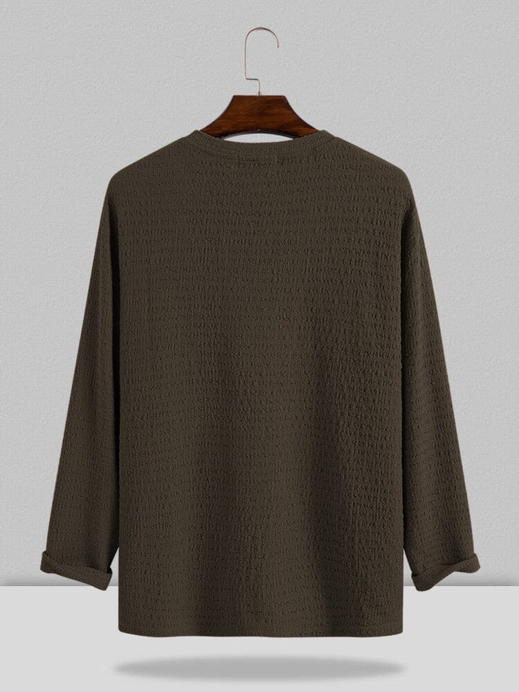 Small V-neck long-sleeved Shirt - Image 16