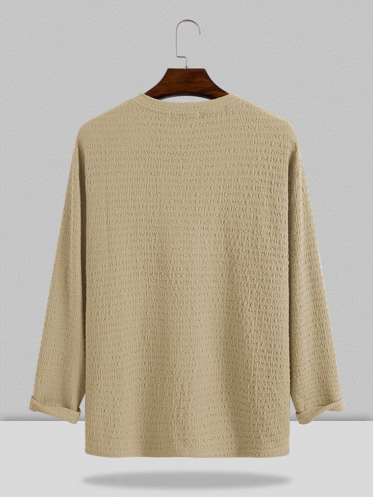 Small V-neck long-sleeved Shirt - Image 18