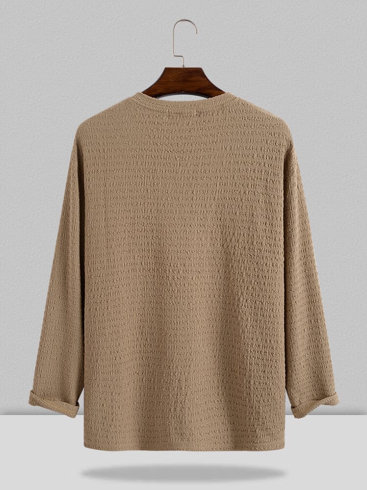 Small V-neck long-sleeved Shirt - Image 2