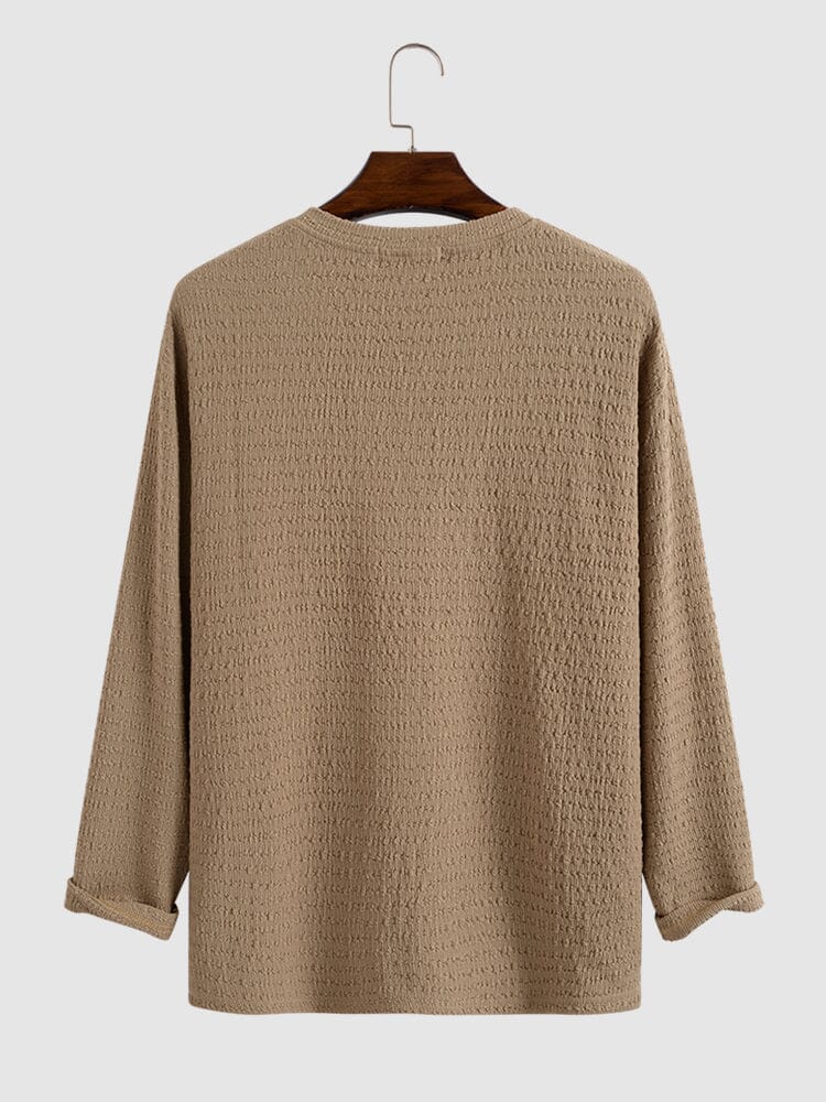 Small V-neck long-sleeved Shirt - Image 4