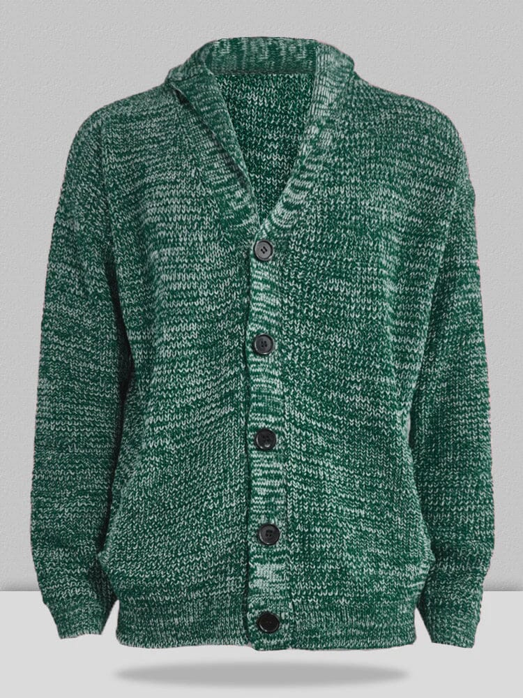 Coofandy Solid Color Long Sleeve Slim Fit Knit Sweater Jacket - Image 6