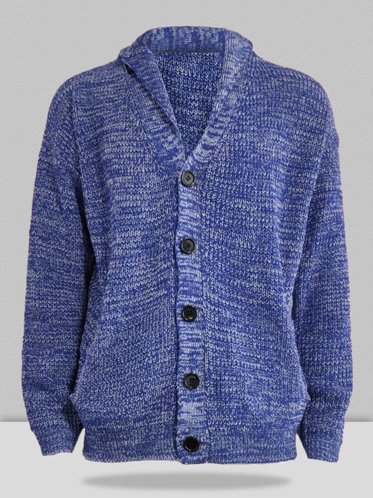 Coofandy Solid Color Long Sleeve Slim Fit Knit Sweater Jacket - Image 7