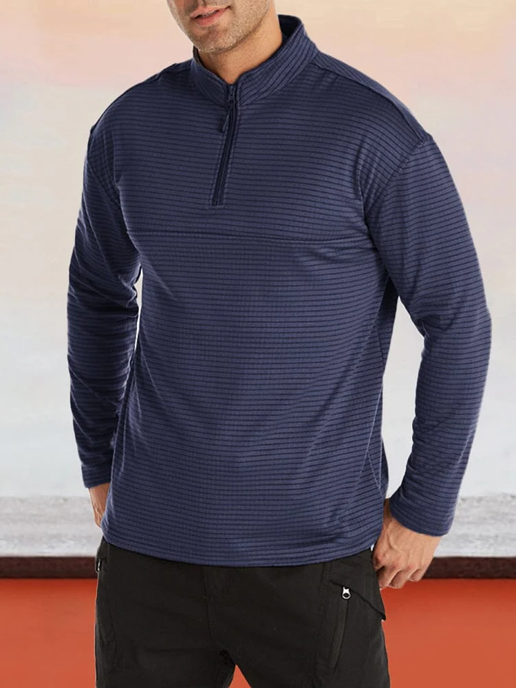 Square Check Rocker Fleece Basic T-Shirt - Image 4