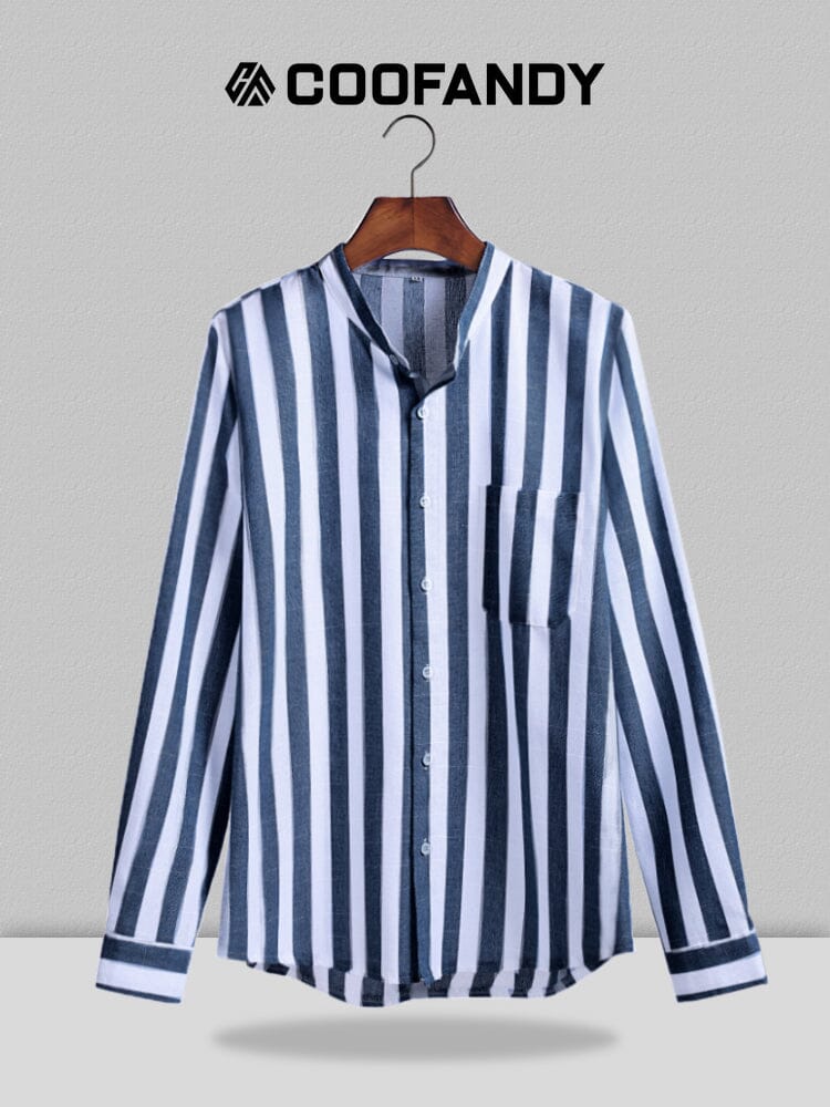 Striped Cotton Shirt 4 - Image 6