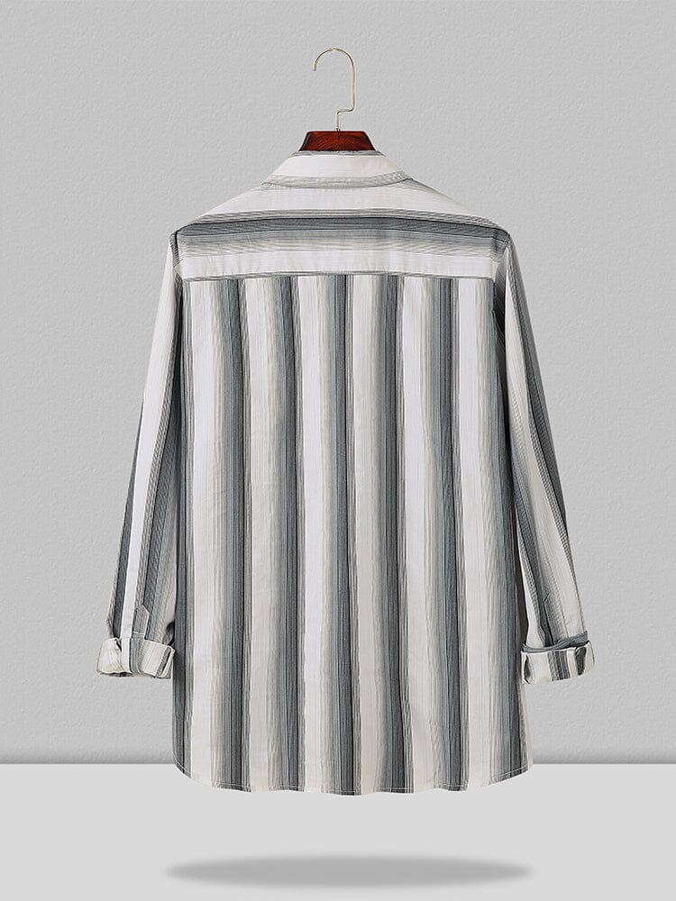 Striped Pattern Shirt - Image 9
