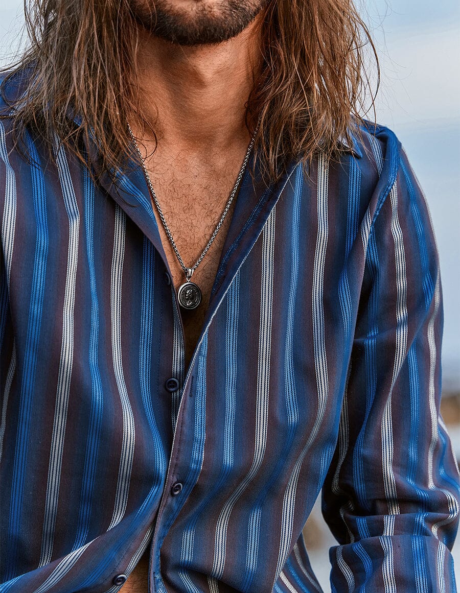 Striped Texture Shirt - Image 5