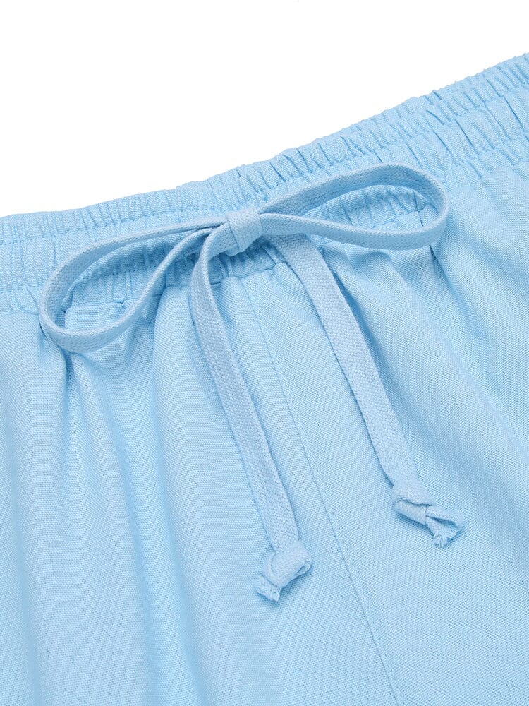 Stylish 2-Piece Beach Linen Set with Pockets (US Only) - Image 11