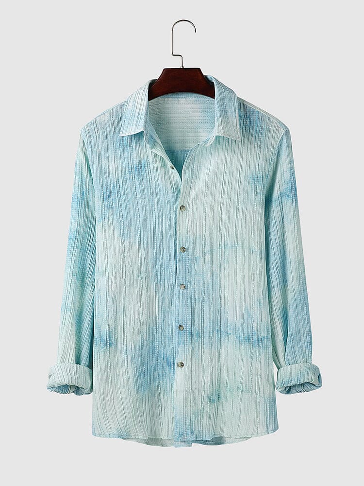Tie-Dyed Pattern Shirt - Image 8