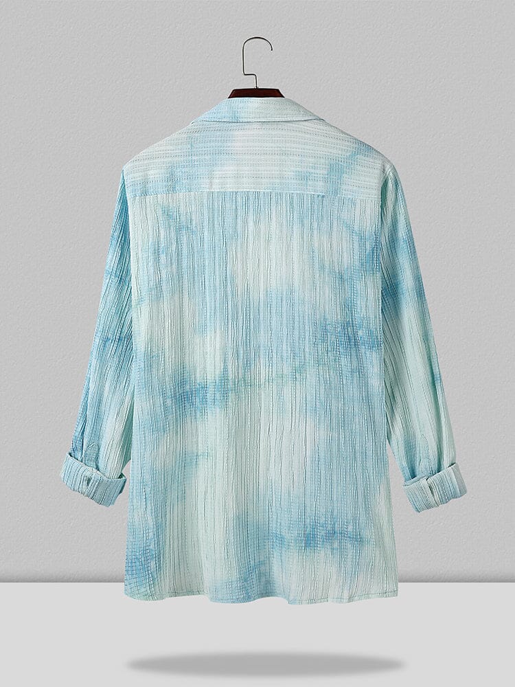 Tie-Dyed Pattern Shirt - Image 9