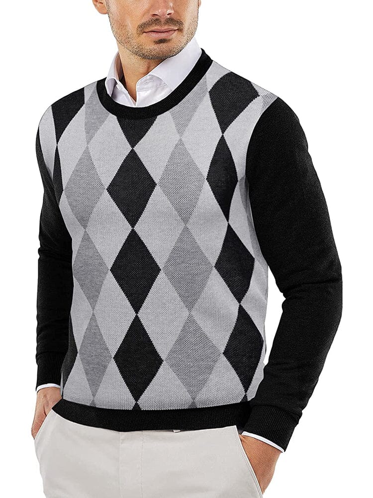 Trendy Crew Neck Pullover Knitted Sweater (US Only) - Image 4