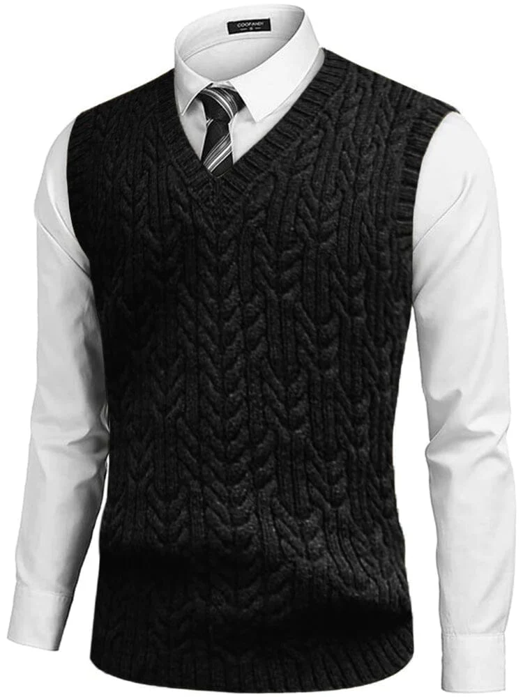 Coofandy V-neck undershirt business warm vest - Image 7