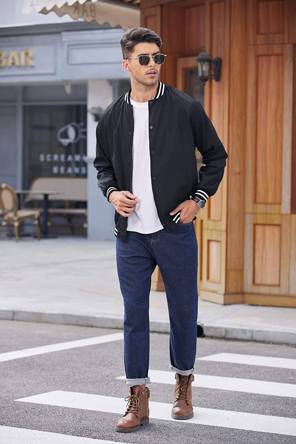 Varsity Lightweight Baseball Bomber Jackets (US Only) - Image 10