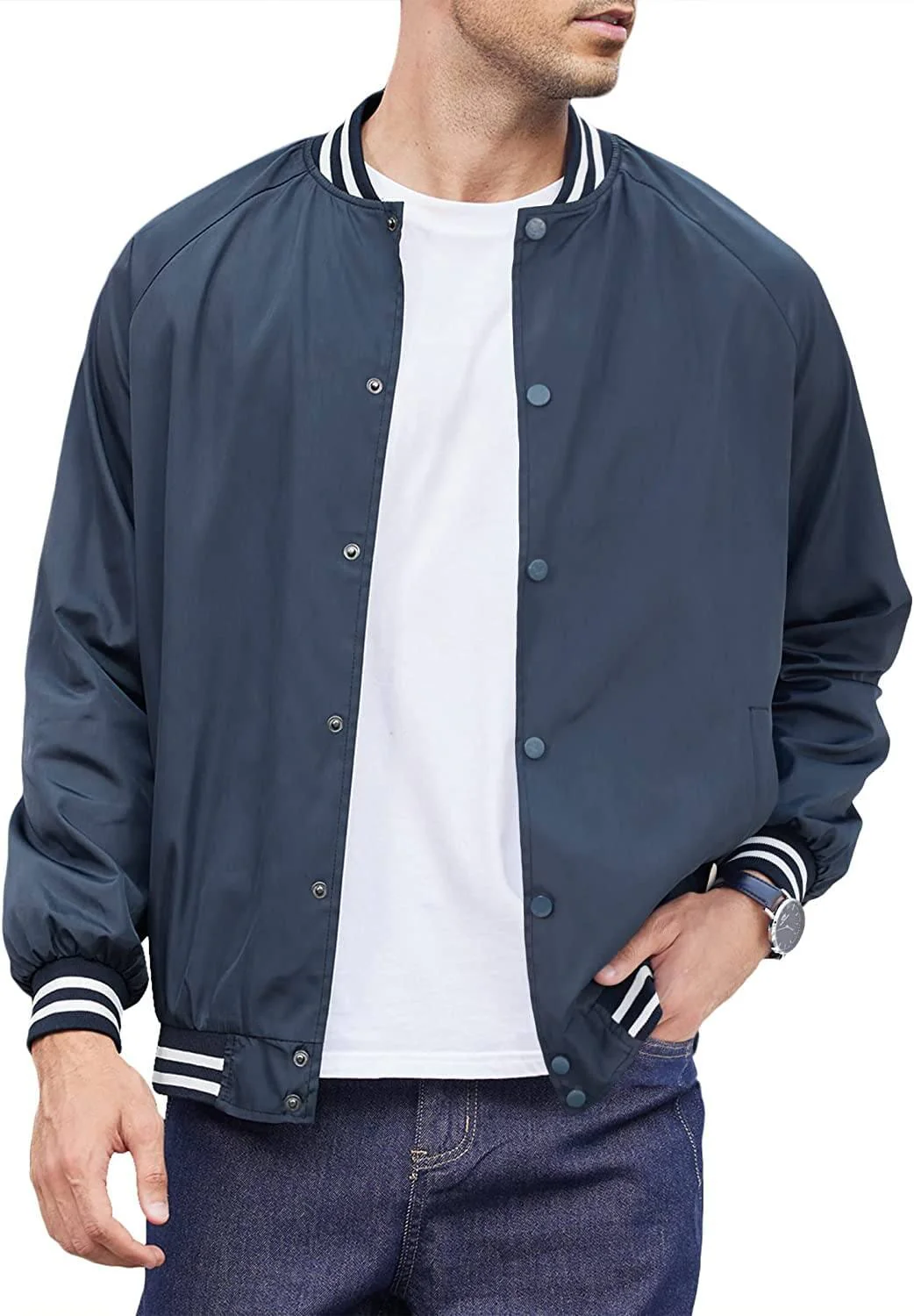 Varsity Lightweight Baseball Bomber Jackets (US Only) - Image 6