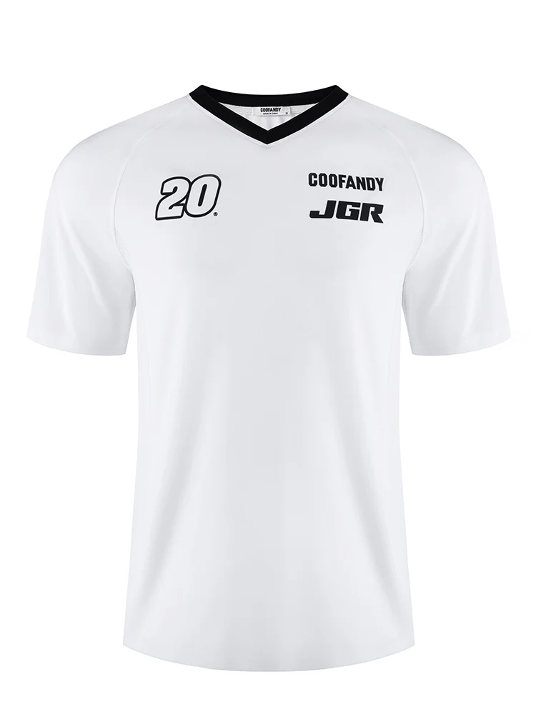 COOFANDY x JGR Breathable Mesh Patchwork T-Shirt - Image 2