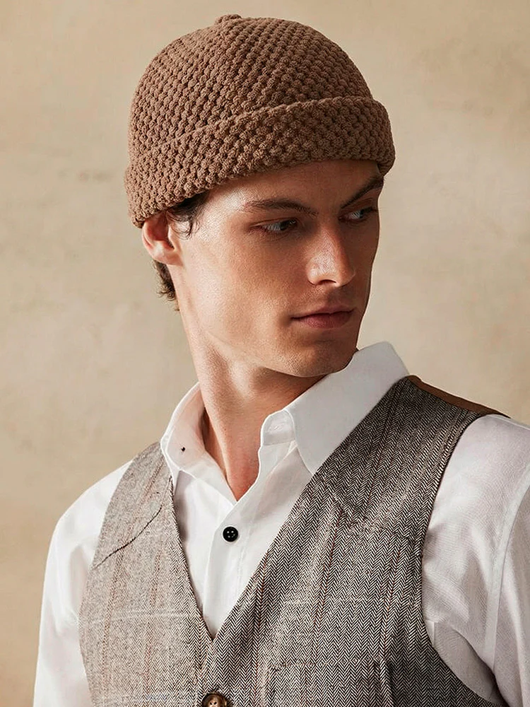 Corduroy Brimless Beanie Cap - Image 6