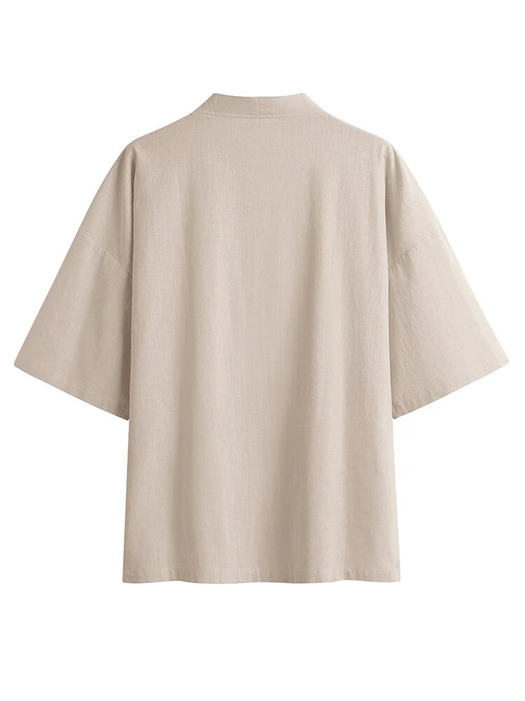 Cotton Linen Kimono Shirt (US Only) - Image 13