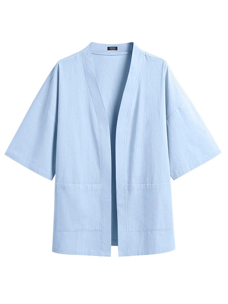 Cotton Linen Kimono Shirt (US Only) - Image 16