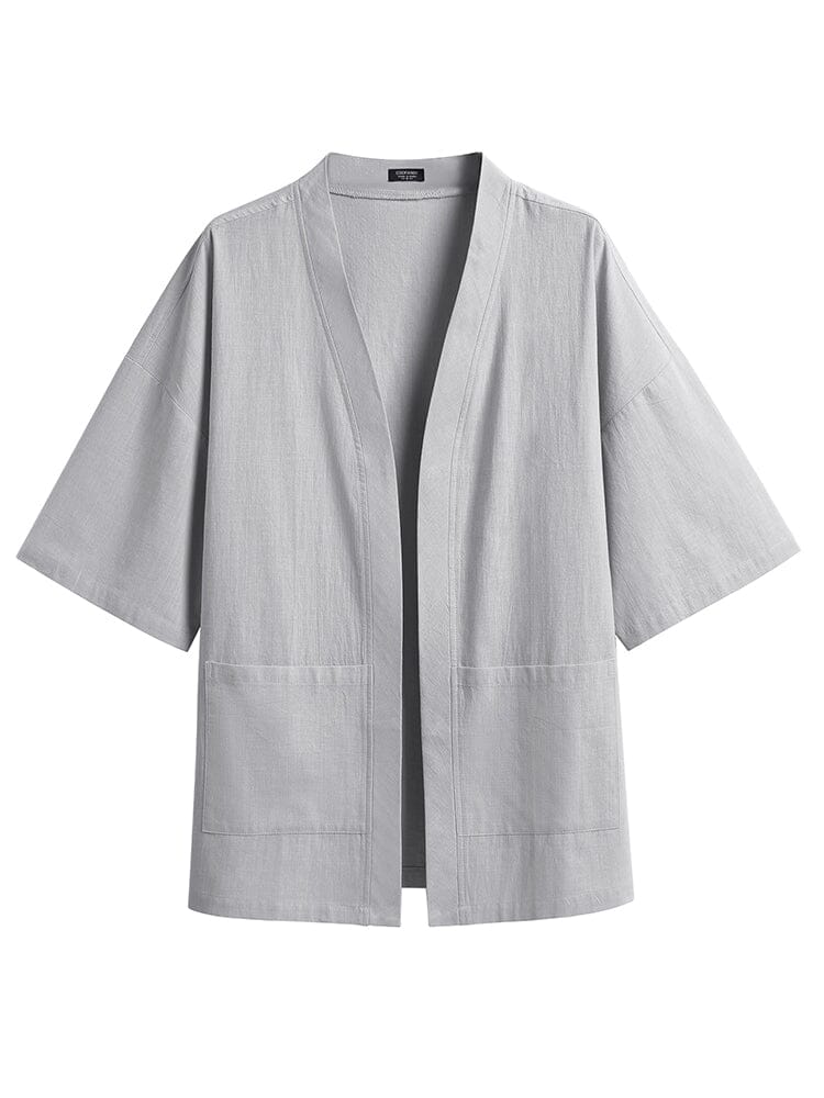 Cotton Linen Kimono Shirt (US Only) - Image 18