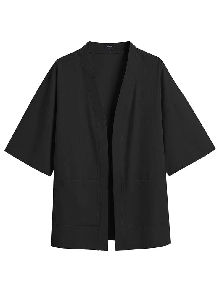 Cotton Linen Kimono Shirt (US Only) - Image 8