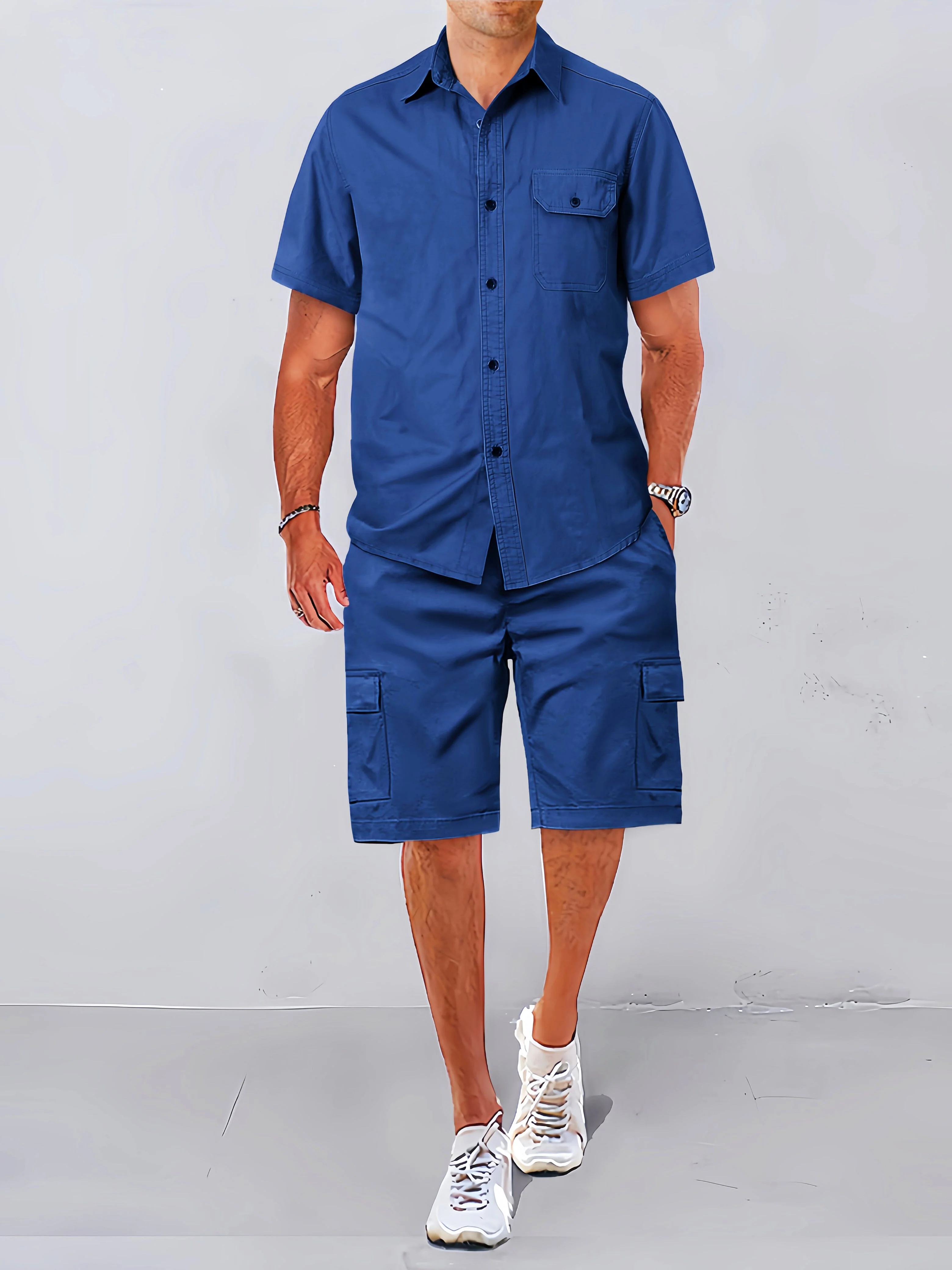Cozy 100% Cotton Shirt Set - Image 3