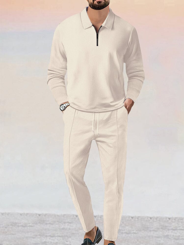 Cozy Athleisure Waffle 2-Piece Set (Live Only) - Image 3