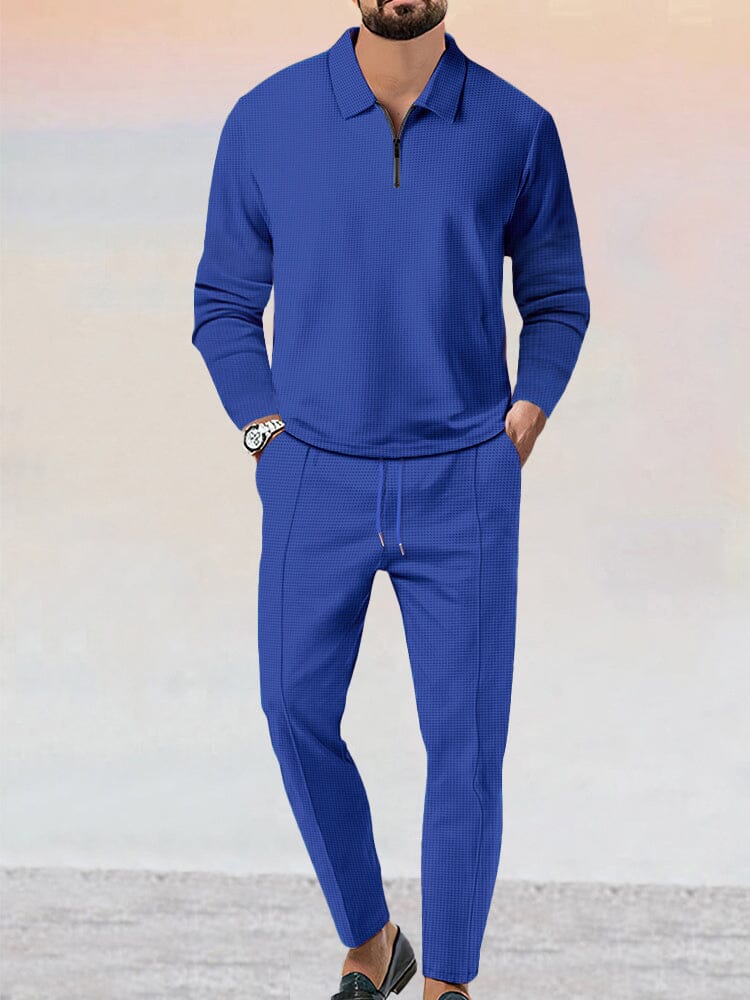 Cozy Athleisure Waffle 2-Piece Set (Live Only) - Image 4