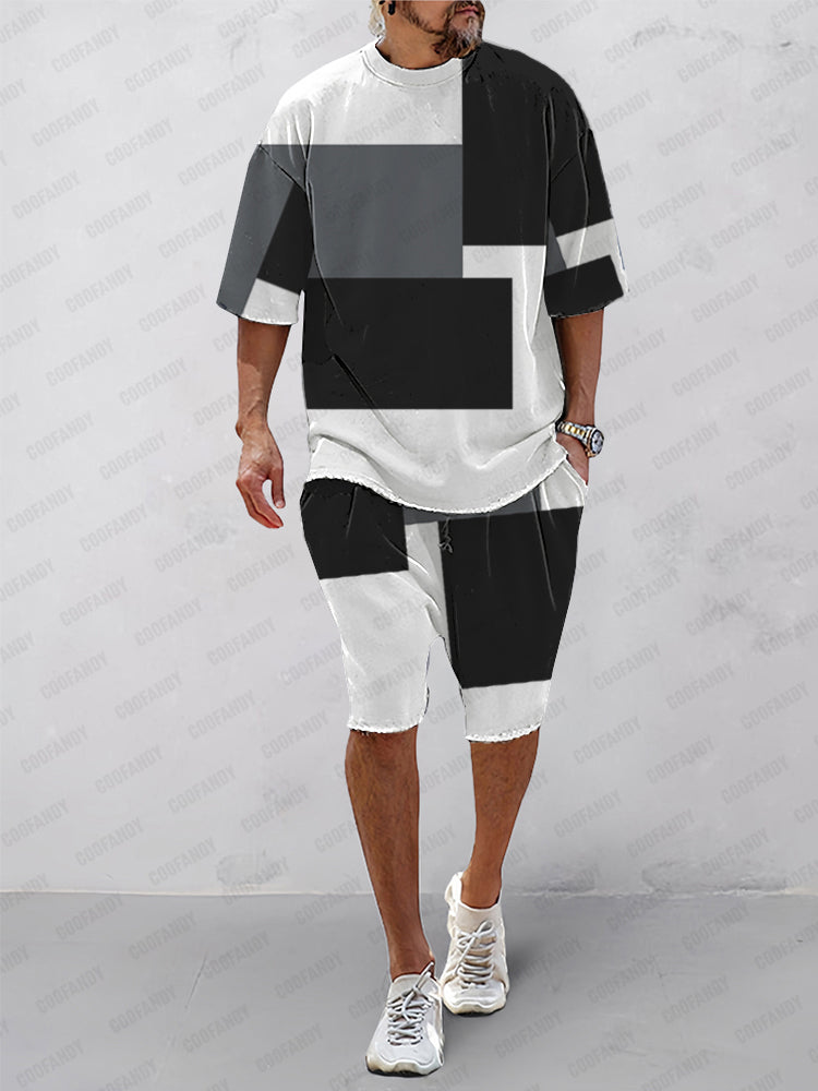 Cozy Creative Printed Athleisure Set - Image 3