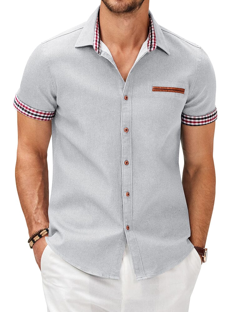 Cozy Denim Work Shirt (US Only) - Image 2