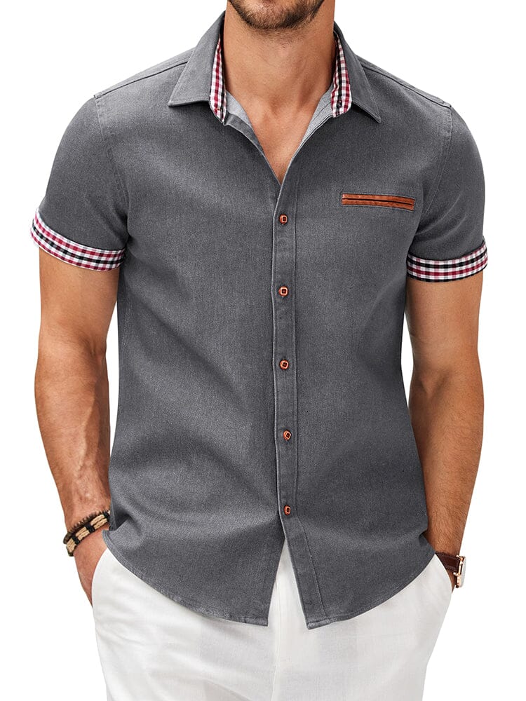 Cozy Denim Work Shirt (US Only) - Image 3