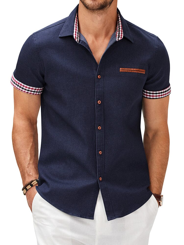 Cozy Denim Work Shirt (US Only) - Image 6