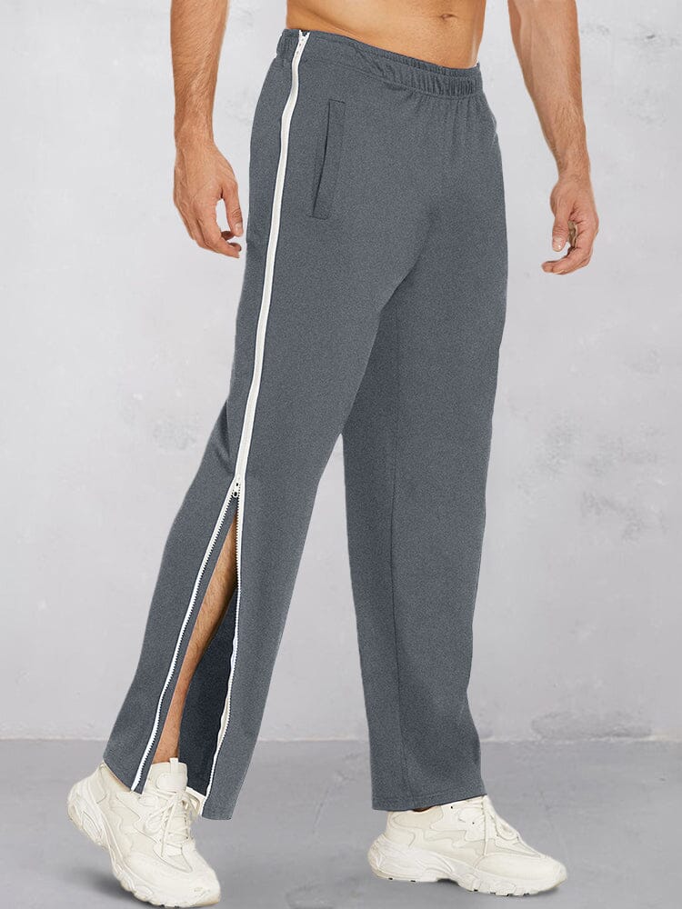 Cozy Dual Side Zippers Pants - Image 3